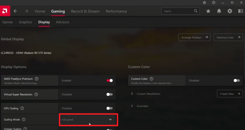 4. Scaling mdoe full panel