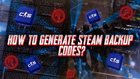 How to Generate Steam Backup Codes?