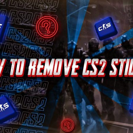 How to Remove CS2 Stickers?