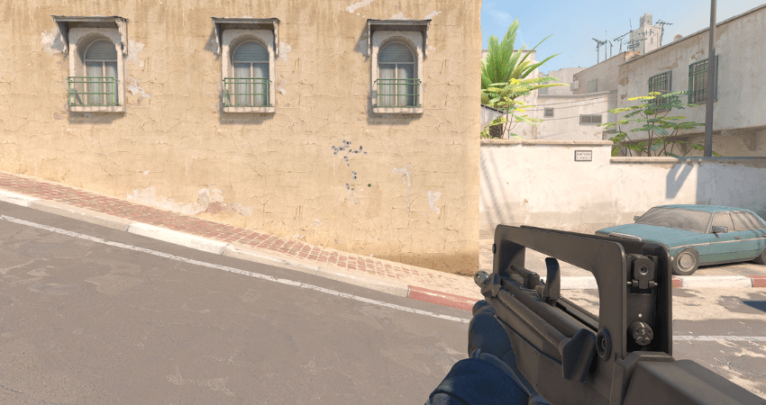 2. FAMAS Spray Pattern