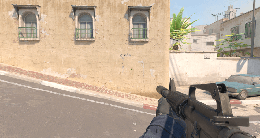 2. M4A1-S Spray Pattern