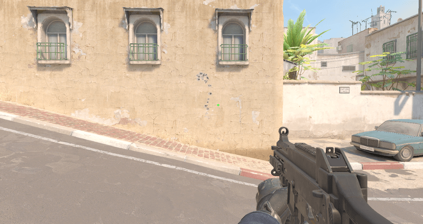 2. UMP-45 Spray Pattern