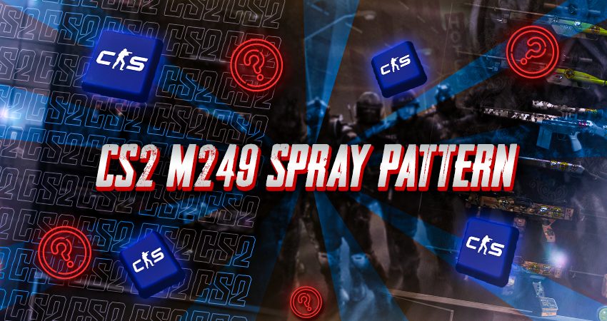 CS2 M249 Spray Pattern