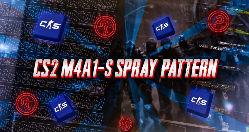 CS2 M4A1-S Spray Pattern