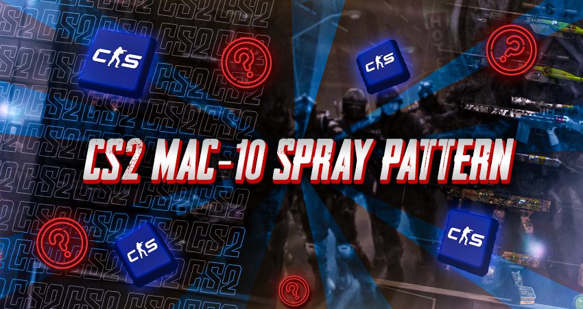 CS2 MAC-10 Spray Pattern