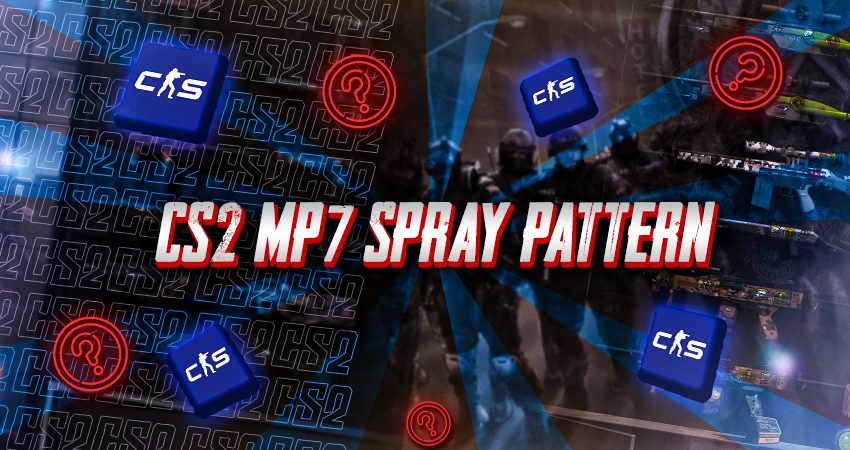 CS2 MP7 Spray Pattern