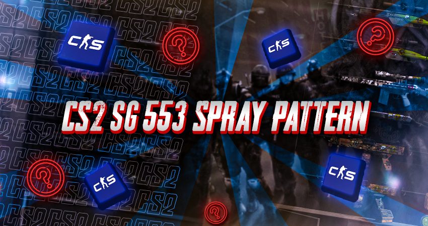 CS2 SG 553 Spray Pattern