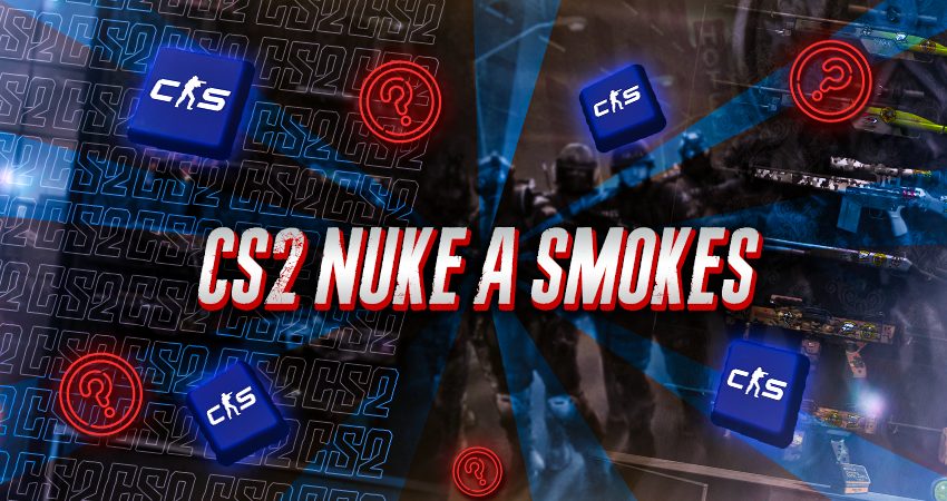 CS2 Nuke A Smokes