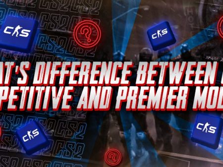 What’s Difference Between CS2 Competitive and Premier Modes?