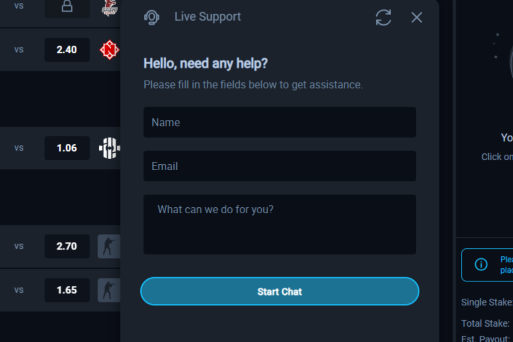 ThunderPick Customer Support