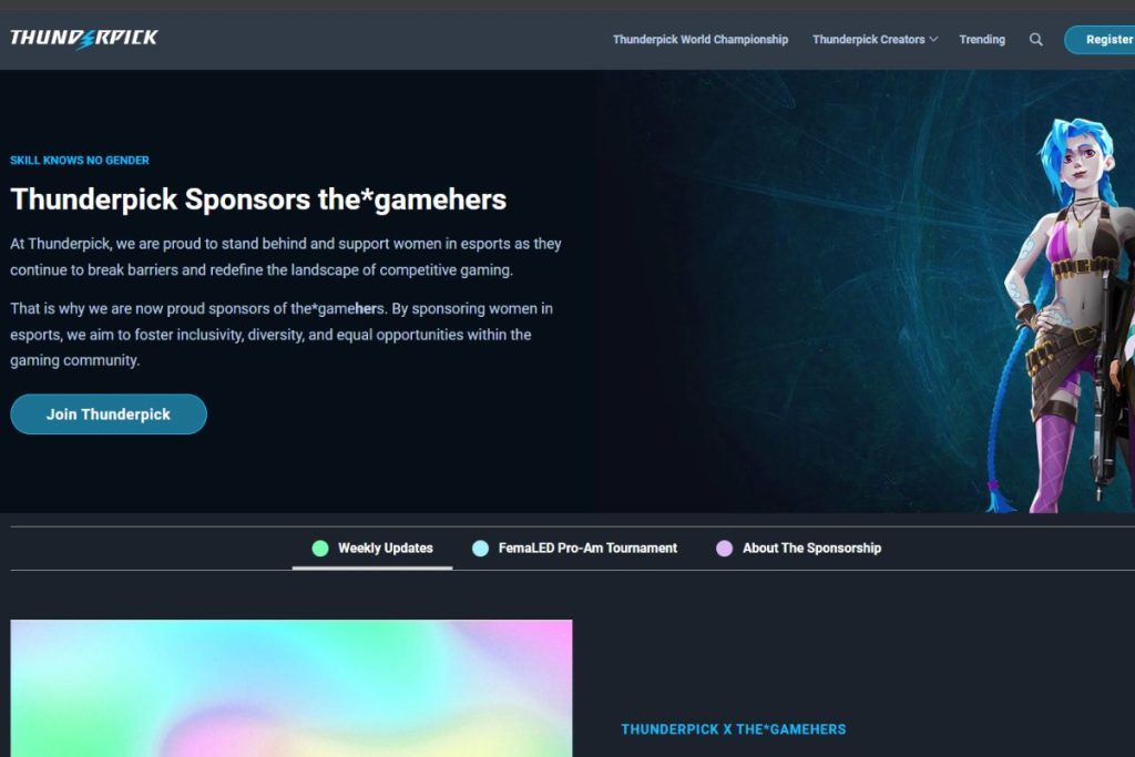ThunderPick Sponsorships