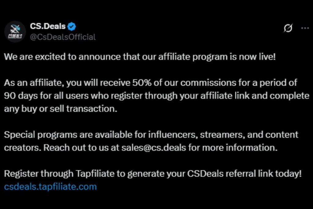 CS.Deals Sponsorships