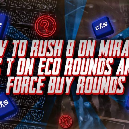 How to Rush B on Mirage as T on Eco Rounds and Force Buy Rounds