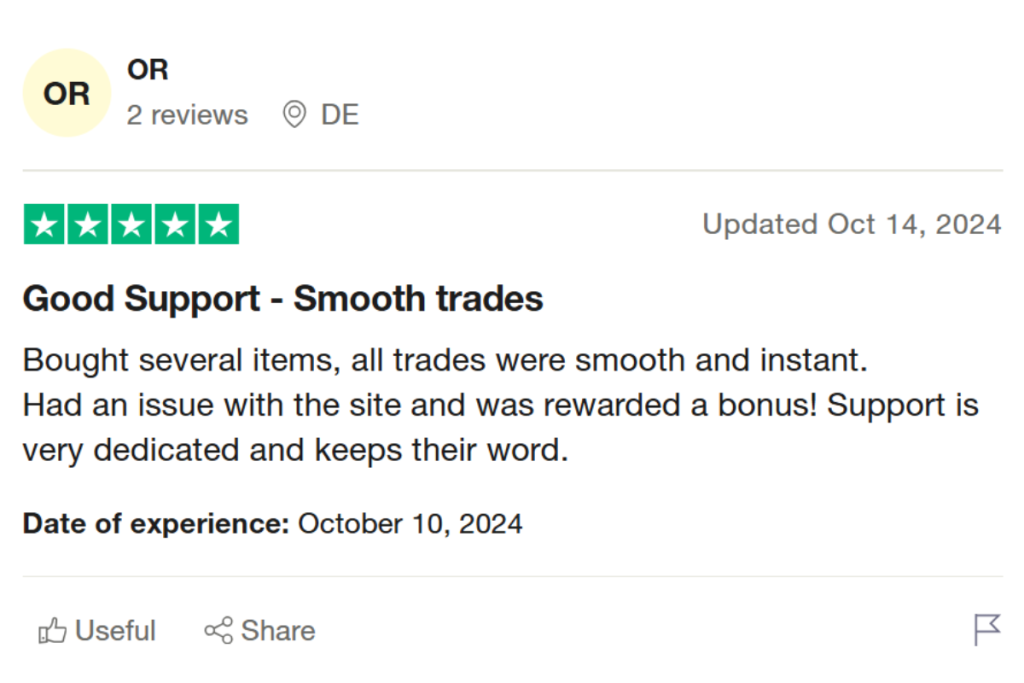 Waxpeer Reviews