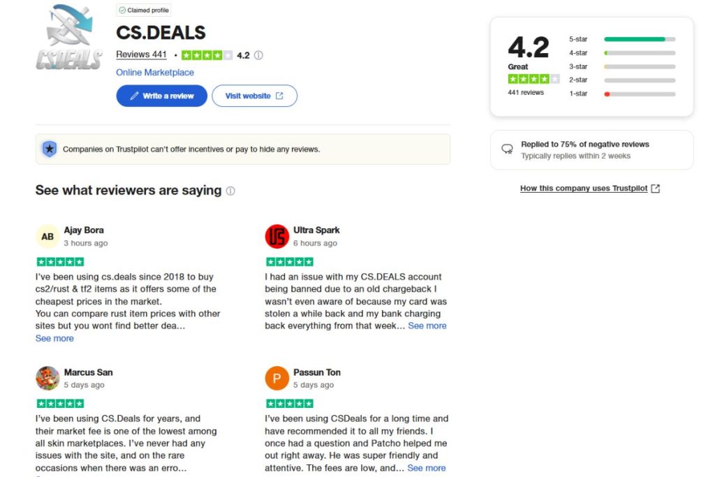 CS.Deals Reviews