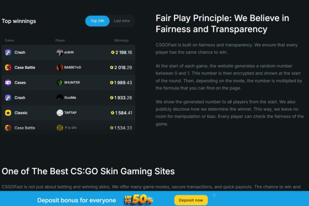 CSGOFast Security