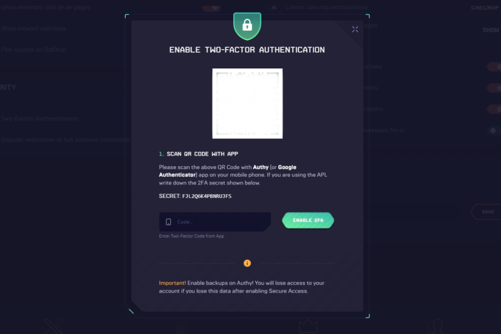 DatDrop Security