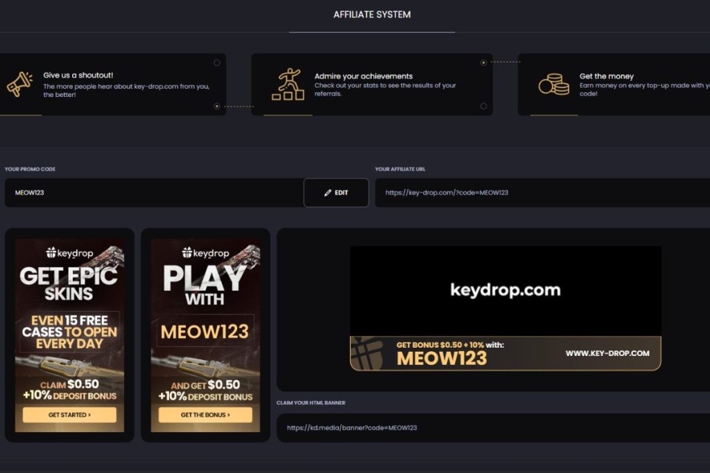 Key-Drop Sponsorships