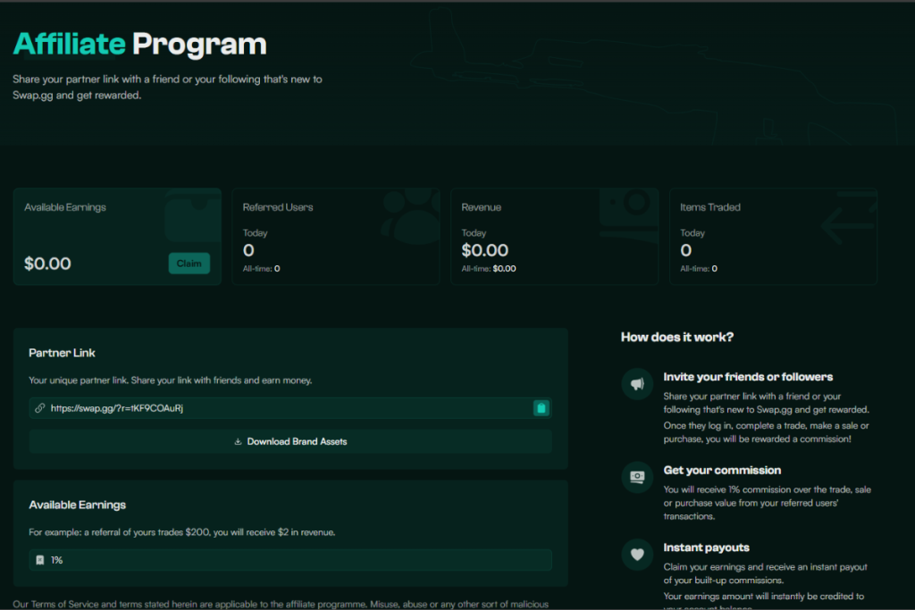 Swap.GG Sponsorships