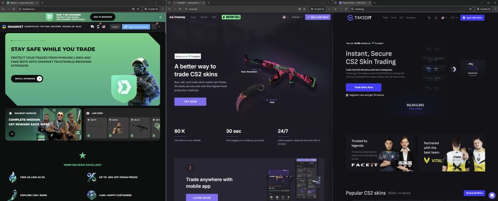 Best Places to Buy and Sell CS2 Skins