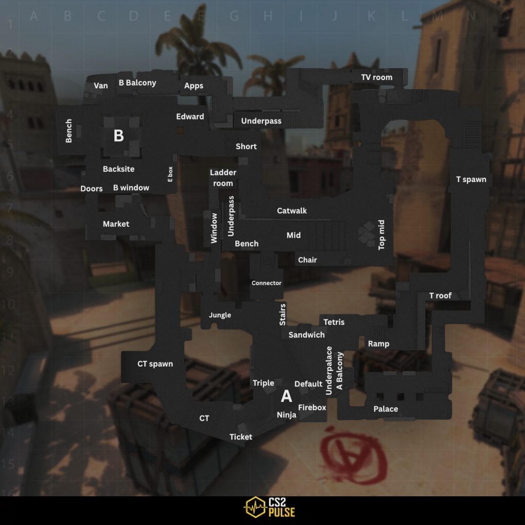 Mirage CS2 Callouts