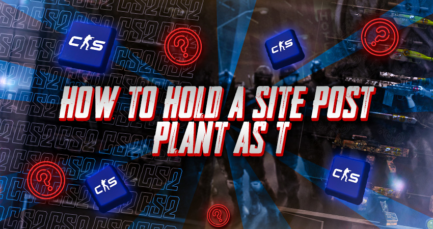 How to Hold A Site Post Plant as T