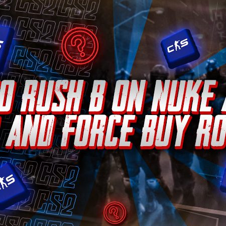 How to Rush B on Nuke as T on Eco and Force Buy Rounds
