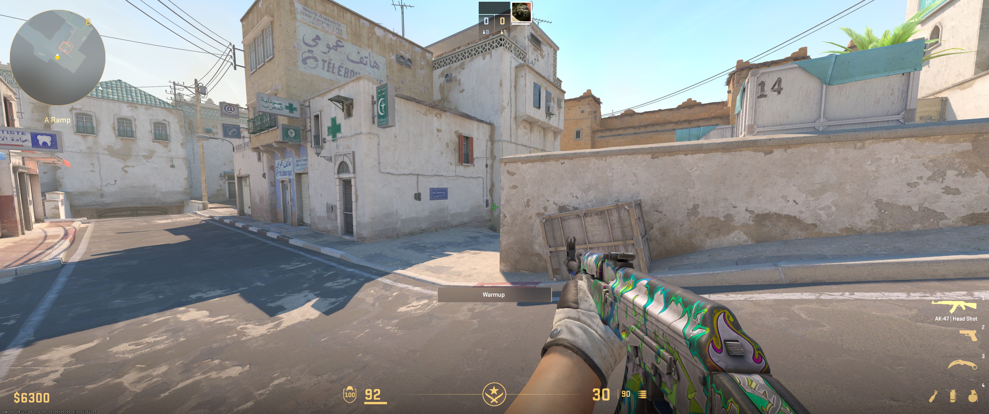How to Hold A Site Post Plant on Dust 2 as T