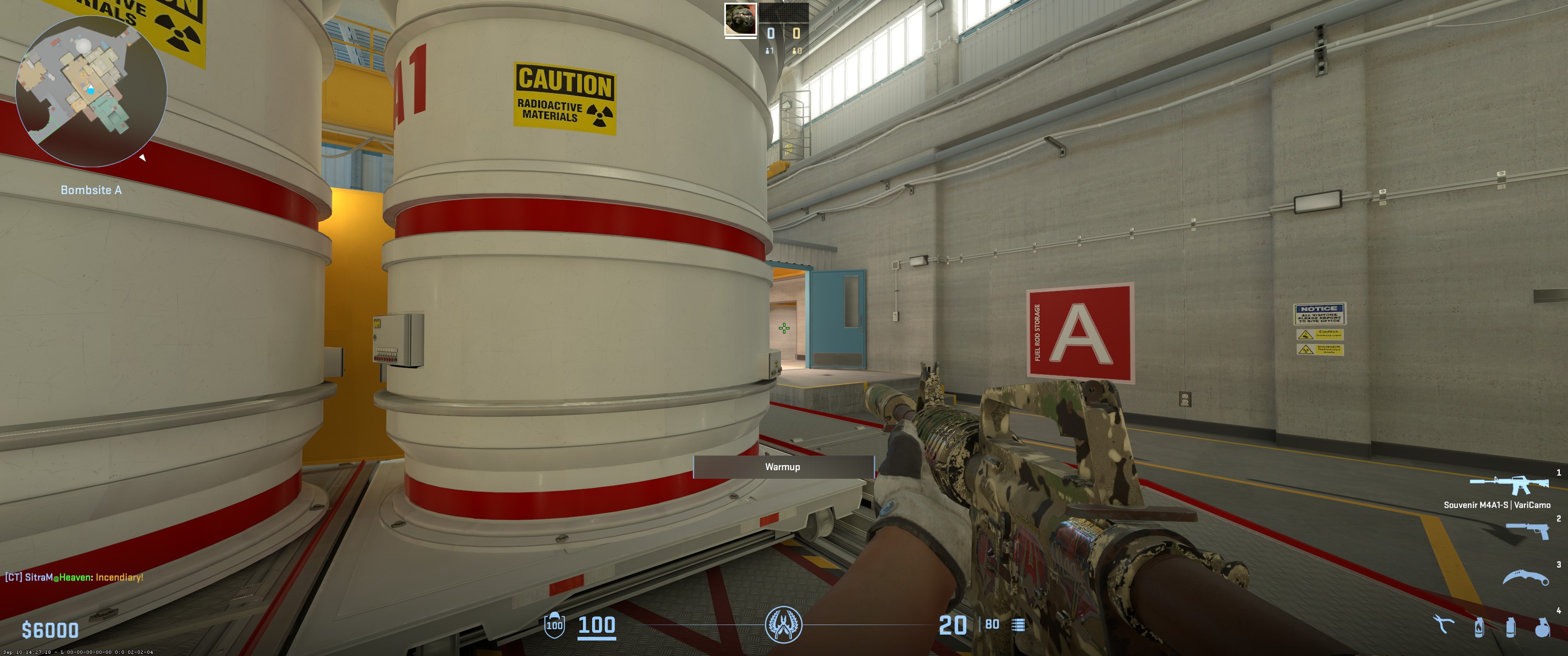 How to Hold A on Nuke as CT