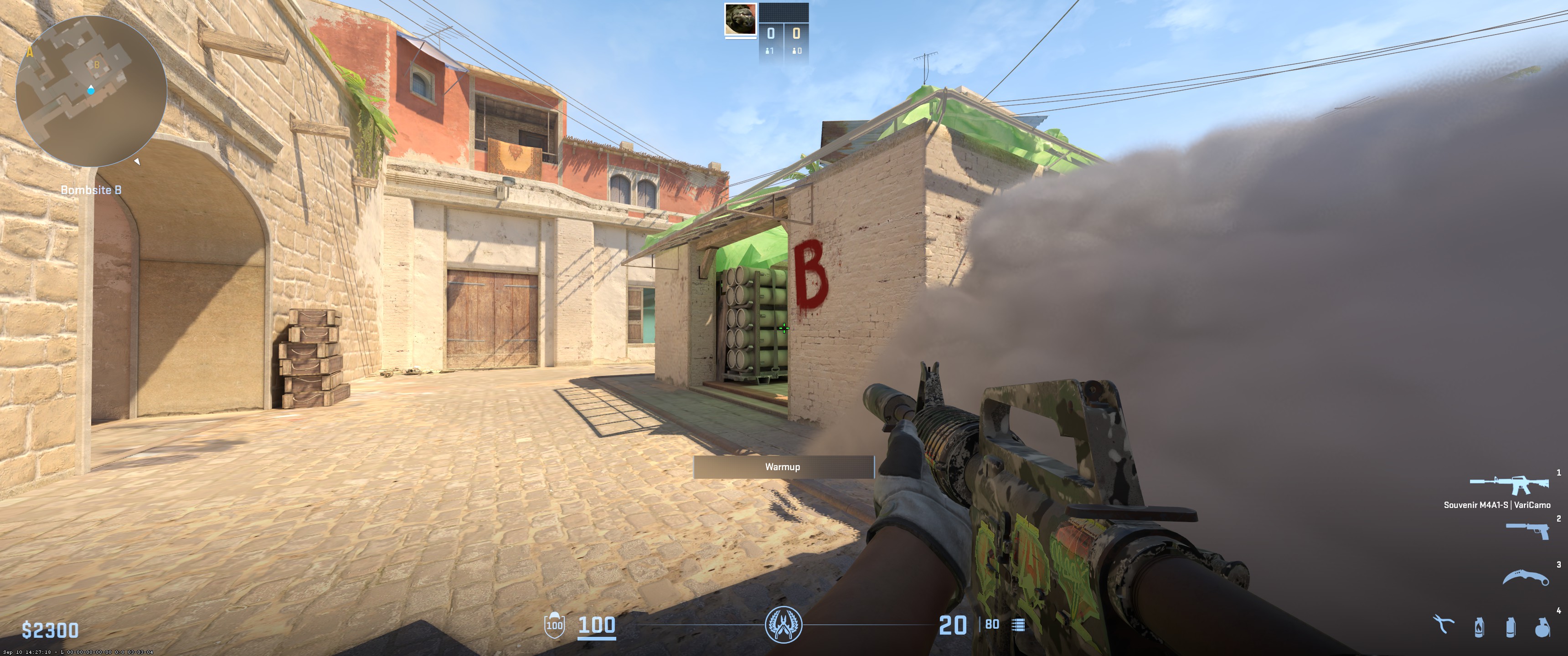 How to Retake B Site on Mirage as CT