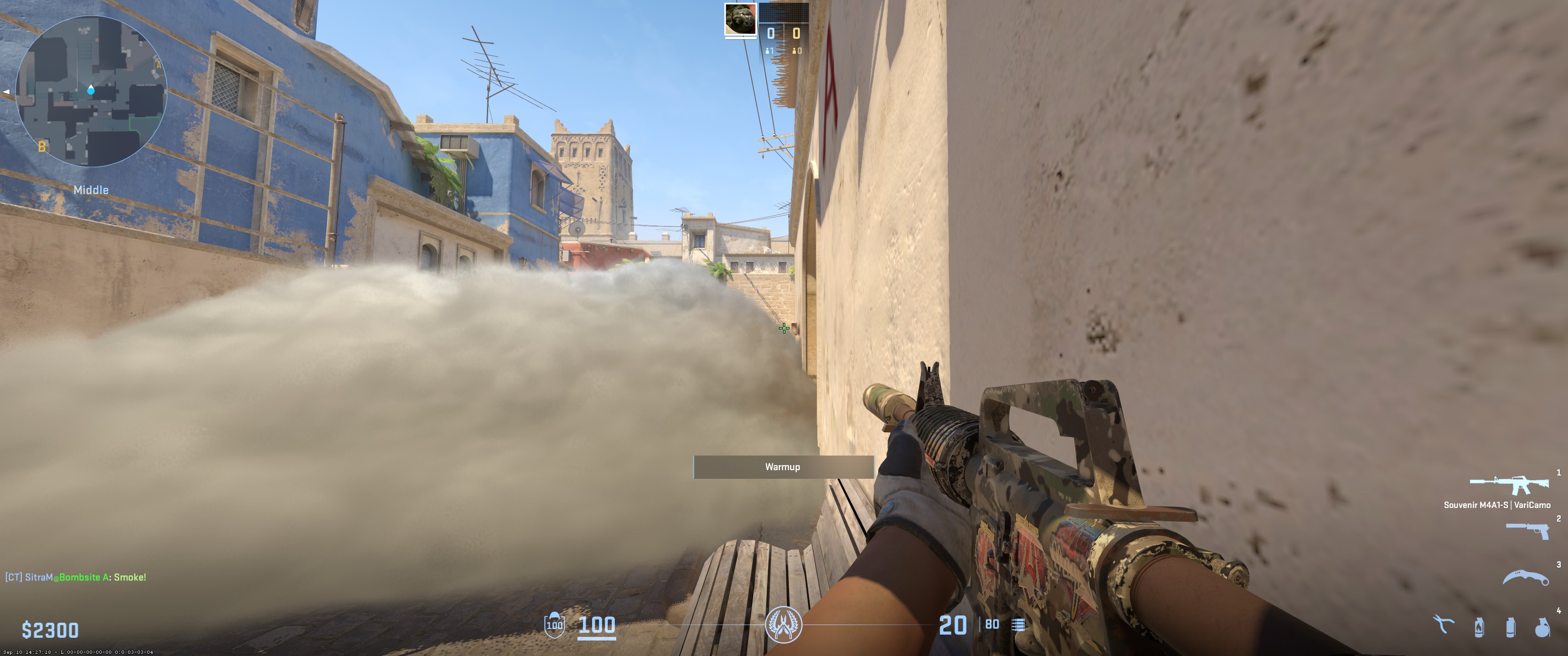 How to Retake Mid on Mirage as CT