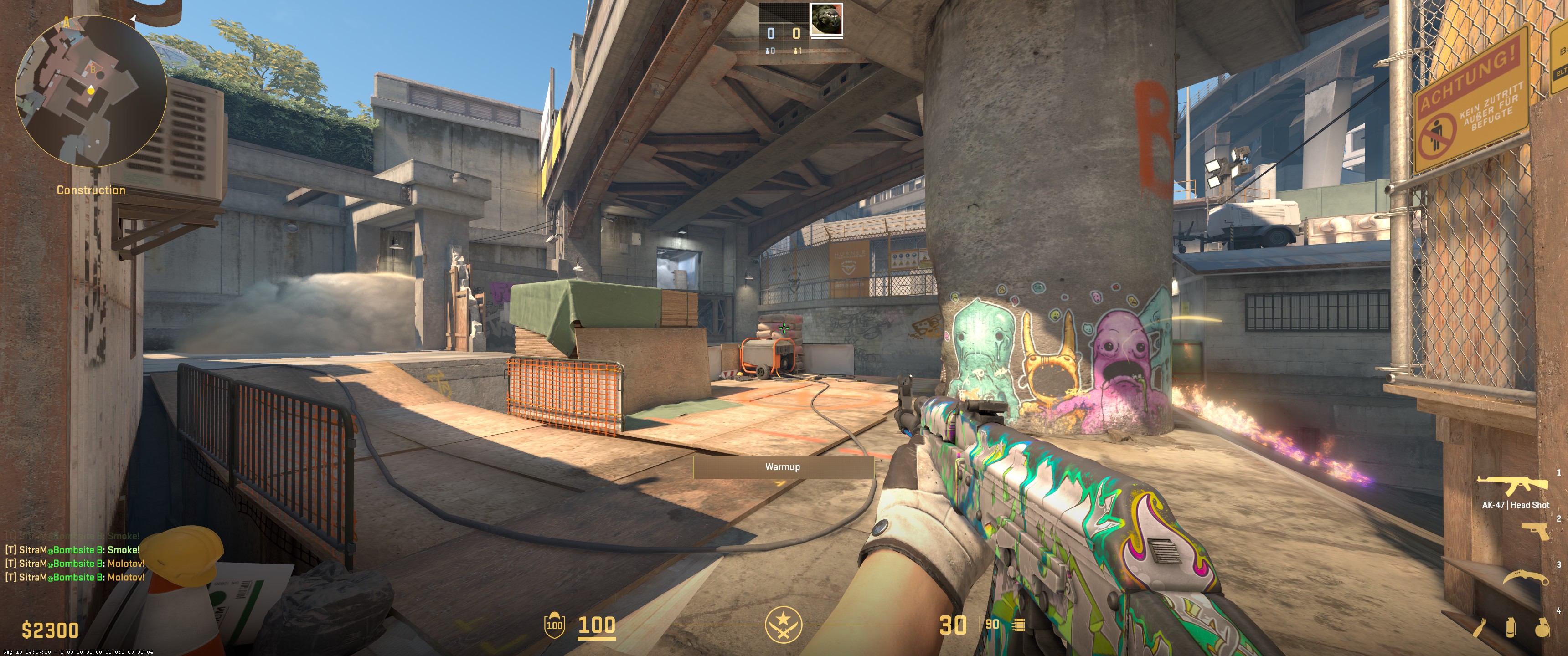 Perfect B execution on Overpass as T