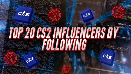 Top 20 CS2 Influencers by Following