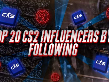 Top 20 CS2 Influencers by Following