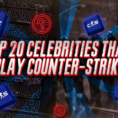 Top 20 Celebrities That Play Counter-Strike