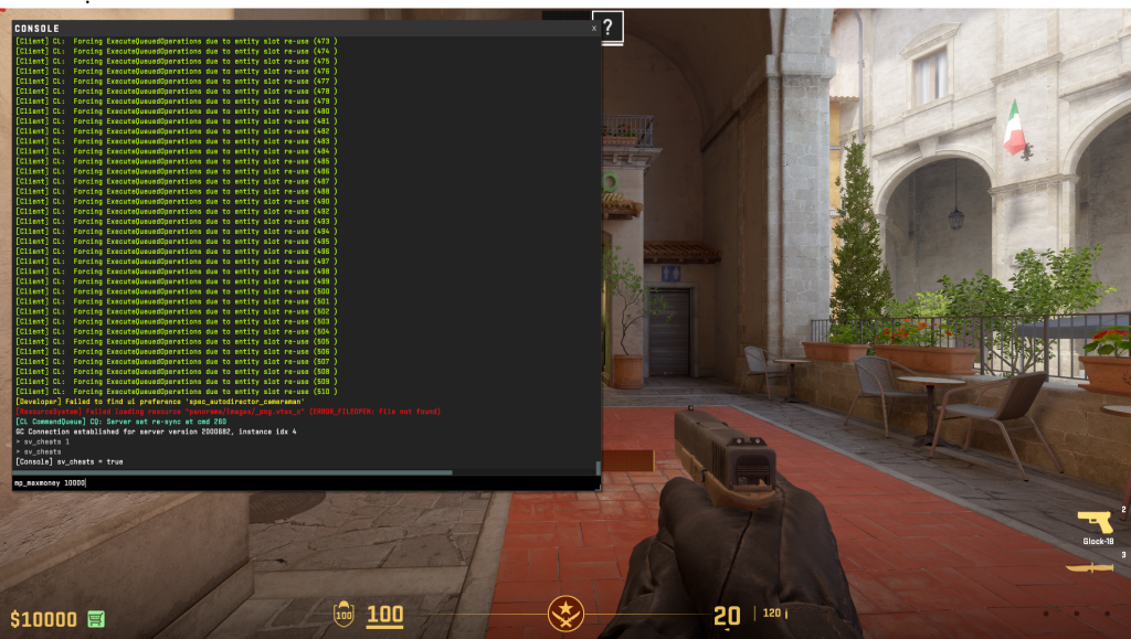 CS2 Infinite Money Command