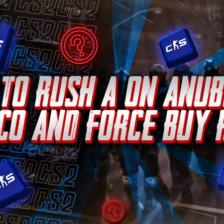 How to Rush A on Anubis as T on Eco and Force Buy Rounds