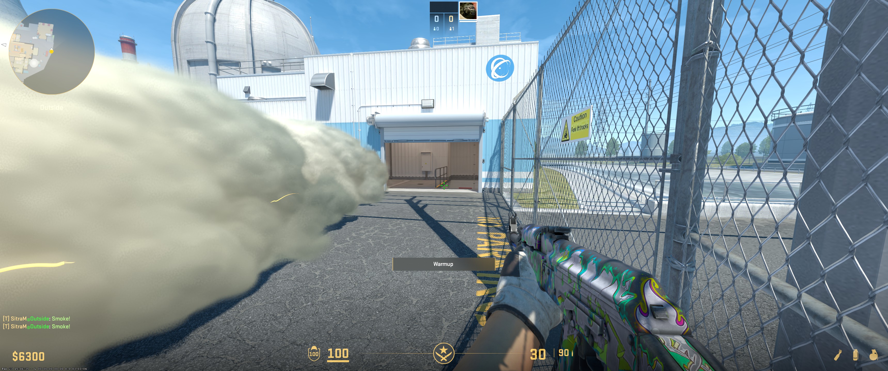 Taking Secret Control on Nuke as T