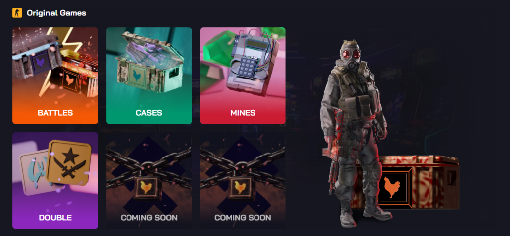 Chicken.gg Games