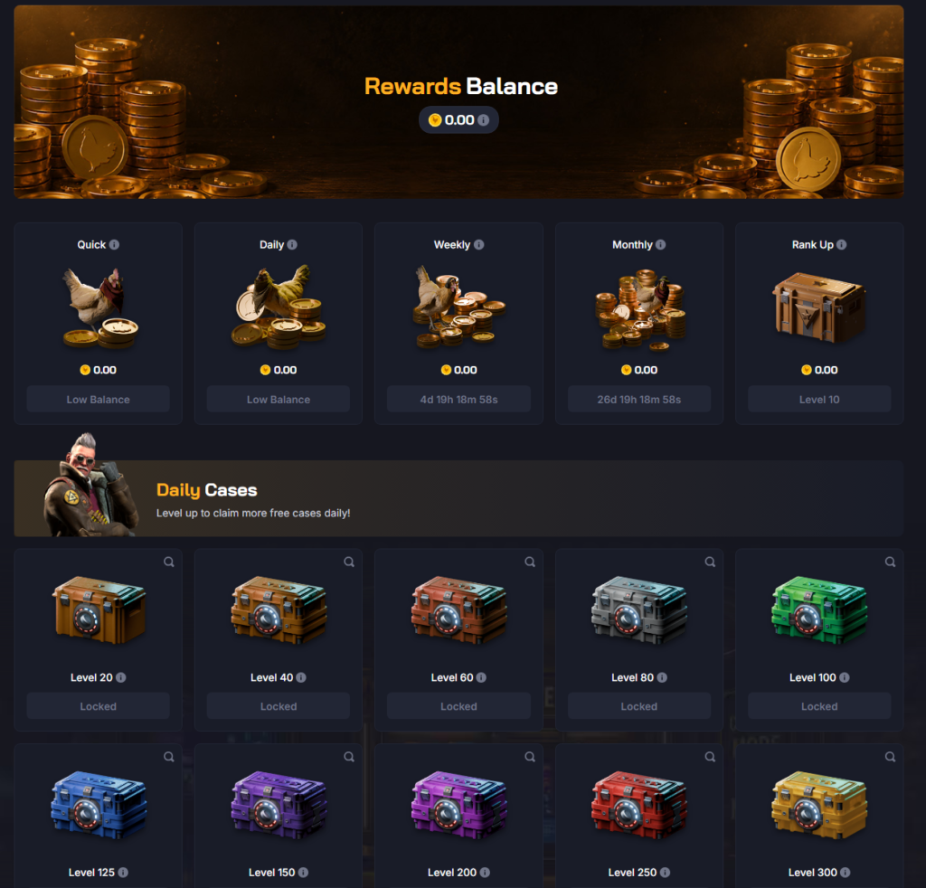Chicken.gg Rewards