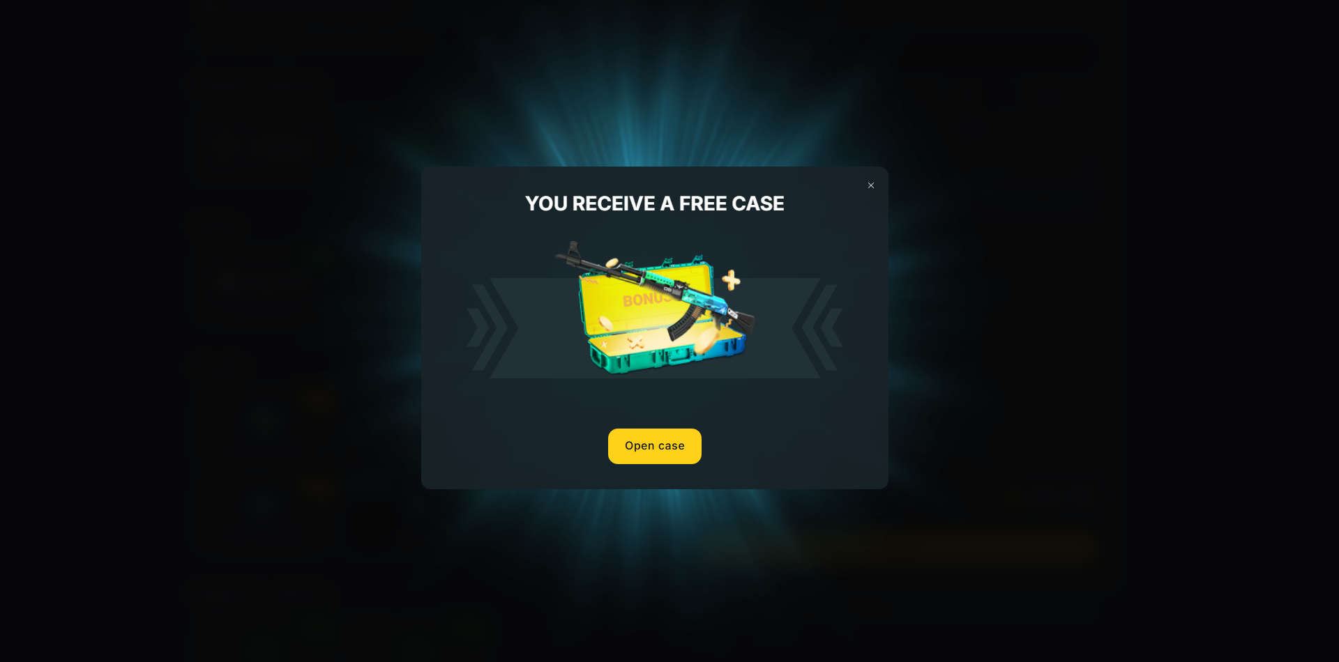 CSGOFast Free Case Promo Code