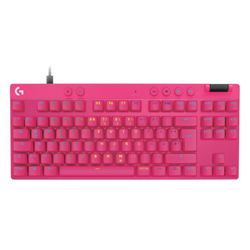 Logitech G Pro X TKL RAPID Magenta