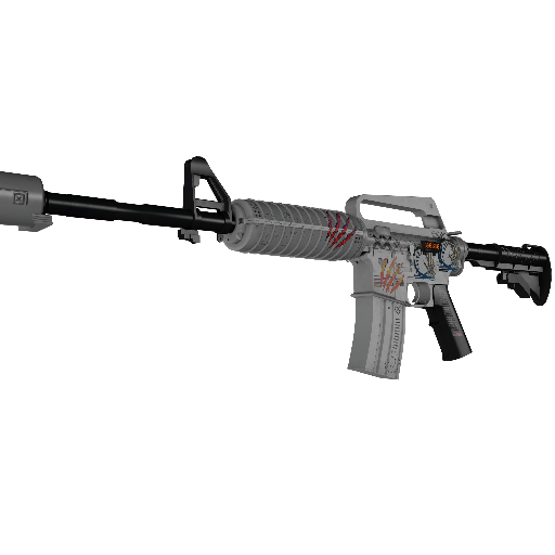 M4A1-S | Printstream (Battle-Scarred)