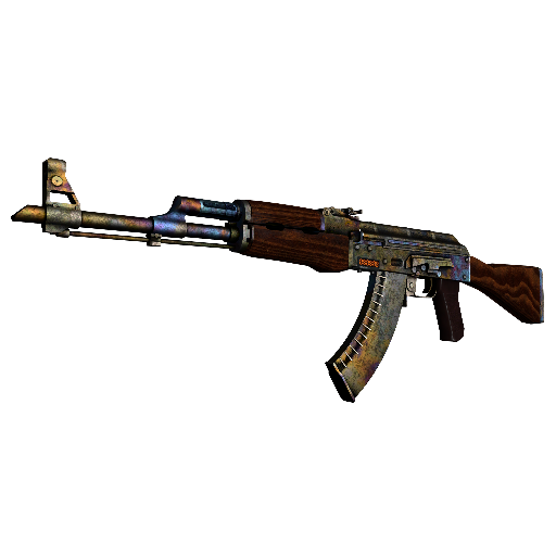StatTrak™ AK-47 | Case Hardened (Battle-Scarred)