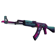 StatTrak™ AK-47 | Neon Rider (Minimal Wear)