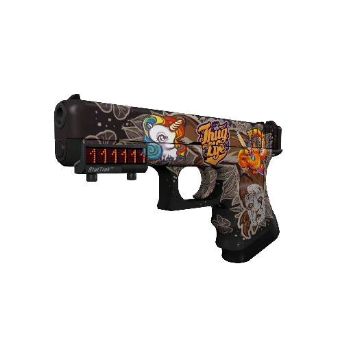 StatTrak™ Glock-18 | Weasel (Well-Worn)