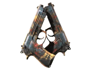 StatTrak™ Dual Berettas | Hideout (Factory New)