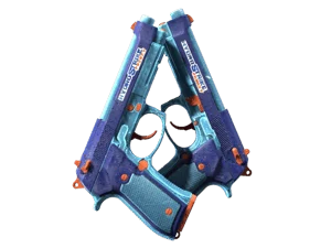 Dual Berettas | Hydro Strike (Minimal Wear)