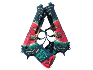 Dual Berettas | Melondrama (Well-Worn)