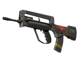 StatTrak™ FAMAS | Decommissioned (Well-Worn)